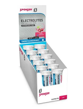 Confezione Di Compresse Effervescenti Di Elettroliti 10x Ciliegia 5g 12 Unità Multicolor