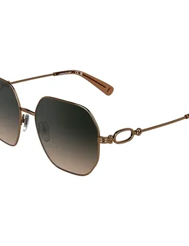 Lunettes De Soleil Lo187s Amber Gold / Gradient Smoke Brow Bright Yellow 3/CAT3