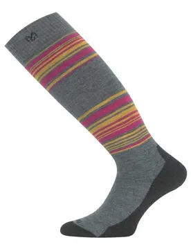 Chaussettes Longues Ssi Gray / Orange / Red EU 34-37 Homme