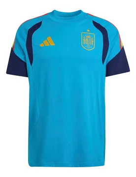 T-shirt à Manches Courtes Spain 26 Tiro Sweat Bold Aqua L