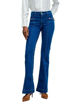 Jean Destiny Flare Fit Dark Wash 28