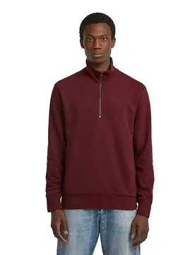 Sweat à Demi-zip Nifous Port Red S
