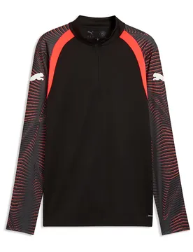 T-shirt à Manches Longues Individualfinal Black / Mint Jelly / Glowing Red M