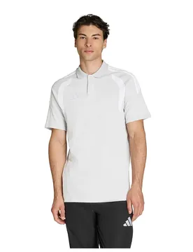 Polo à Manches Courtes Tiro 26 League Team Light Grey / White L