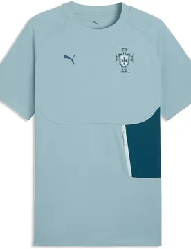 T-shirt à Manches Courtes Voyage Portugal 25/26 Tech Seafoam / Ruby Shimmer L