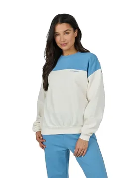 Sweat-shirt Sail Away Crew Marine Blue L