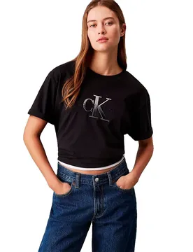 Maglietta A Maniche Corte J20j22798-camiseta Black M
