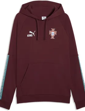 Sweat à Capuche Portugal King Ruby Shimmer / Sea Glass S