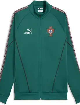 Veste De Survêtement Portugal King Anthem Green Lagoon / Ruby Shimmer S