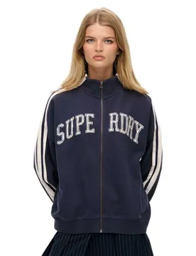 Veste De Survêtement Athletic Applique Loose Mariner Navy XS