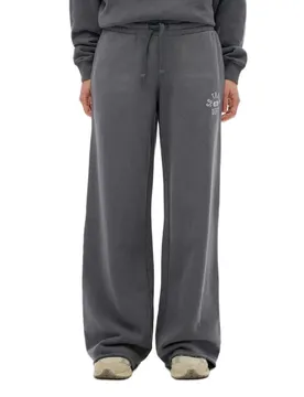 Pantaloni Sportivi Athletic Essential Wide Leg Charcoal S