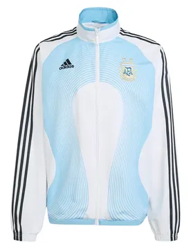 Sweat-shirt à Zip Argentina Home 2006 White 2XL