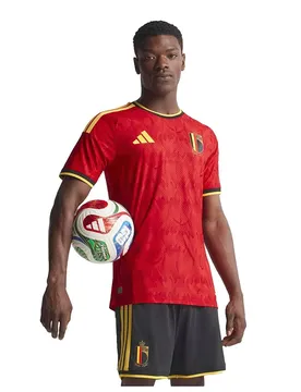 T-shirt à Manches Courtes Domicile Belgium 26/27 Authentic Red / Bold Gold 3XL