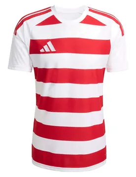 T-shirt à Manches Courtes Hooped 26 White / Team Power Red 2 3XL