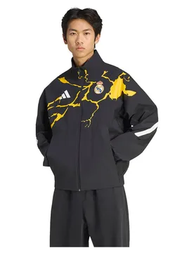 Sweat-shirt à Zip Real Madrid Avengers Z.n.e Anthem Black 2XL