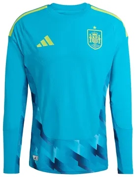 T-shirt à Manches Longues Gardien De But Domicile Spain 26/27 Authentic Bold Aqua M