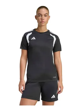T-shirt à Manches Courtes Tiro 26 League Black / White M