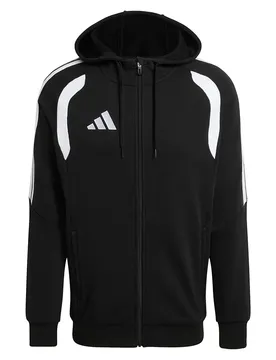 Sweat-shirt à Zip Tiro 26 League Sweat Black / White L