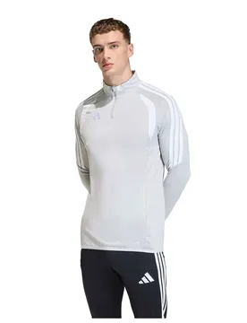 Sweat à Demi-zip Tiro 26 League Training Team Light Grey / White 2XL