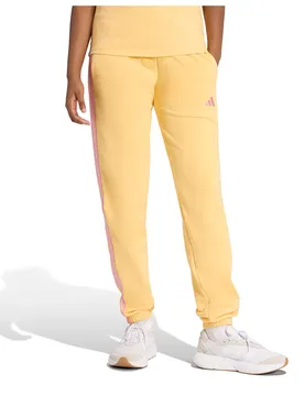 Joggers Essentials 3 Stripes French Terry Cuffed Semi Ice Tangerine / St Tropic Bloom S