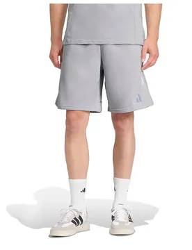 Short Tiro 26 League Sweat Team Light Grey / White L