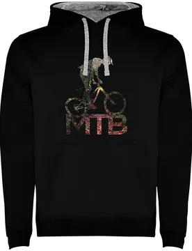 Sweat à Capuche Mtb Background