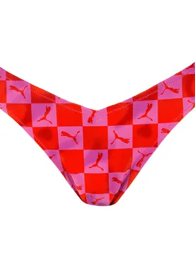 Slip Bikini 701237622 Brazilian Electric Orchid / Red L