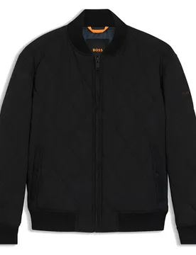 Blouson Bomber Osnape 10255052 Black 56 Homme