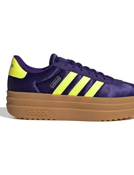 Scarpe Da Ginnastica Junior Vl Court Bold Collegiate Purple / Hi-Res Yellow / Silver Met EU 36