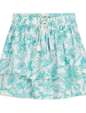 Jupe Courte 182040 Lucky Bandana Eggnog 8 Années Fille