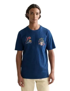 T-shirt à Manches Courtes The 40th Anniversary Heroes Indigo M