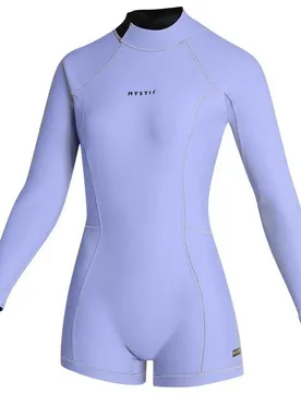 Shorty à Manches Longues Avec Fermeture éclair Au Dos Lunar 2/2 Mm Iris Blue M