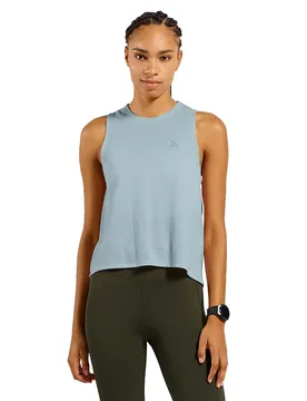 Maglietta Senza Maniche Crew Active 365 Linencool Baby Blue XS