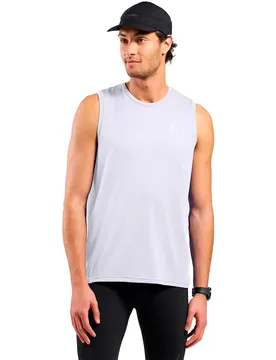 Maglietta Senza Maniche Essential White L