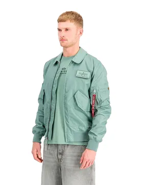 Industries Giacca Bomber Cwu 36/p Tt Frost Green M
