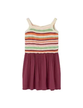 Boboli Vestito Senza Maniche 3313 Plum 12 Anni