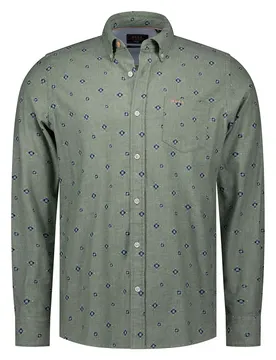 Chemise à Manches Longues 26an554 Light Sage Melange XL