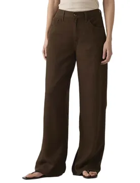 Pantaloni Cinch Wide Leg Hot Fudge 30