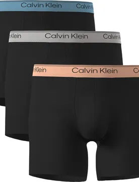 Boxers Lv00nb4410 Brief 3 Unités Black Bodies W / Gulf Blue / Light Cas L