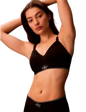 Reggiseno Lv00qf8877 Bralette Black XS
