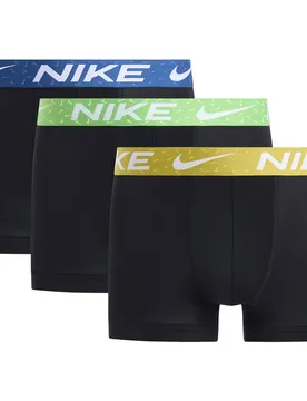 Boxers 0000ke1156 Trunk 3 Unità Black Sfrn Qrtz / Mn Grn / Ct Bl M Ssh Wb M