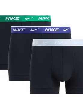 Boxers Nq00ke128 Trunk 3 Unità Black Pure Pltinm / Dp Ryl Bl / Mlchte Wb S