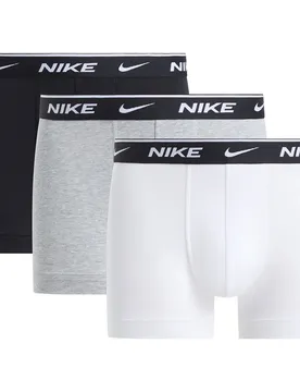 Boxers Nq00ke1284 Trunk 3 Unités Whtie / Grey Heather / Black XL