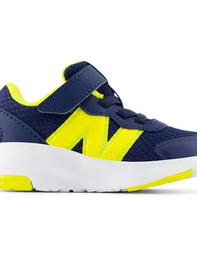 Scarpe Da Running 578 V1 Bungee Lace Inf Team Navy EU 22 1/2
