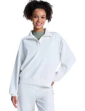 Felpa Con Zip Rise & Vibe Sweet Coconut Milk XL