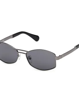 Occhiali Da Sole Da Donna Mo0139 Shiny Gunmetal Smoke/CAT3