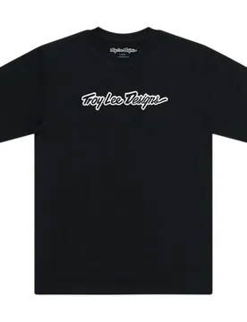 Troy Designs Maglietta A Maniche Corte Signature Black
