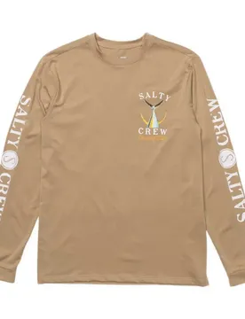 T-shirt à Manches Longues Anti-uv Tailed Tech Khaki 2XL