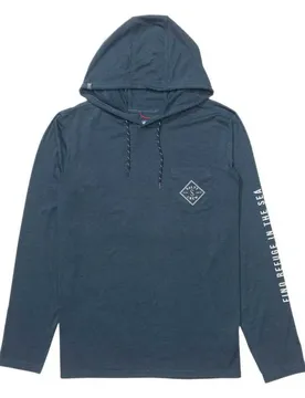 Rash Guard Manches Longues Tippet Hood Tech Pilot Blue S
