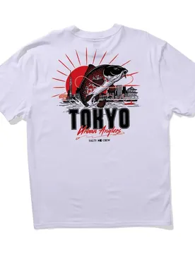 T-shirt à Manches Courtes Tokyo Urban Angler White XL